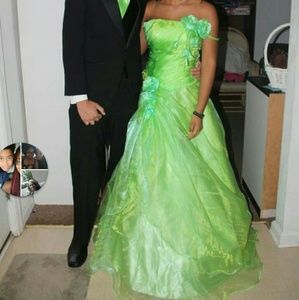 Green prom dress